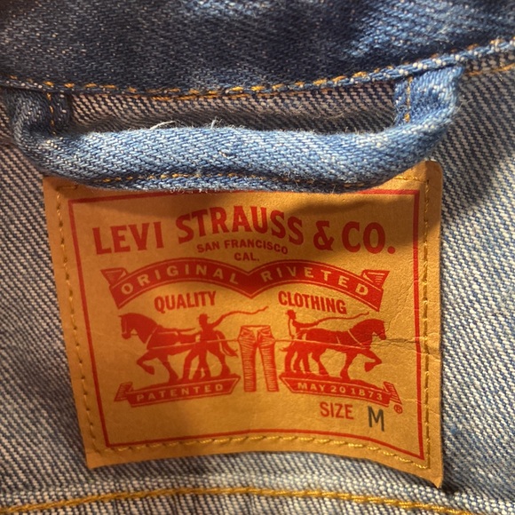 Levi’s Orange Tag Jean Jacket - Picture 6 of 11